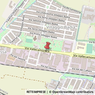 Mappa Via Valcamonica, 25u, 25132 Brescia, Brescia (Lombardia)