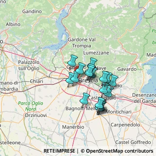 Mappa Villagio Badia, 25132 Brescia BS, Italia (10.5805)