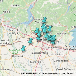 Mappa Villagio Badia, 25132 Brescia BS, Italia (8.76563)