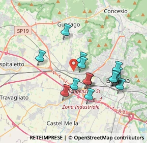 Mappa 25132 Brescia BS, Italia (3.36)