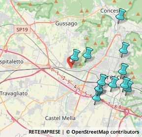 Mappa 25132 Brescia BS, Italia (4.59167)