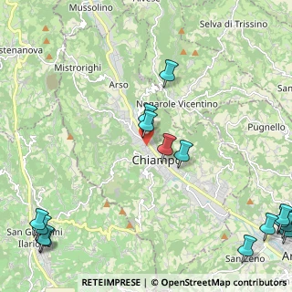 Mappa Via Madre Clelia Merloni, 36072 Chiampo VI, Italia (3.30667)