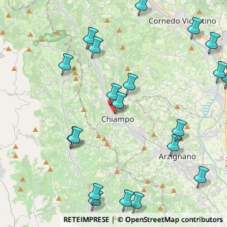 Mappa Via Madre Clelia Merloni, 36072 Chiampo VI, Italia (5.757)