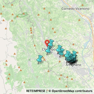 Mappa Via Madre Clelia Merloni, 36072 Chiampo VI, Italia (4.3755)