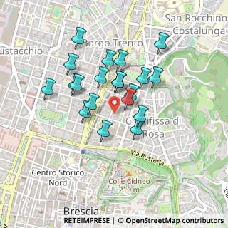 Mappa Via G. C Martinengo Cesaresco, 25128 Brescia BS, Italia (0.3665)