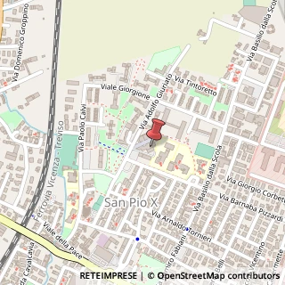 Mappa Via Adolfo Giuriato, 48, 36100 Vicenza, Vicenza (Veneto)