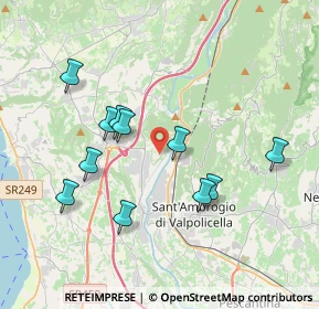 Mappa Via Montalto Gaium, 37010 Rivoli Veronese VR, Italia (3.58364)