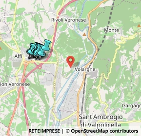 Mappa Via Montalto Gaium, 37010 Rivoli Veronese VR, Italia (2.036)