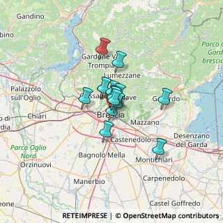 Mappa Via Giovanni Chiassi, 25128 Brescia BS, Italia (6.95733)