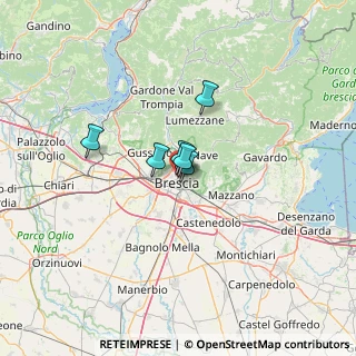 Mappa Via Giovanni Chiassi, 25128 Brescia BS, Italia (33.84833)