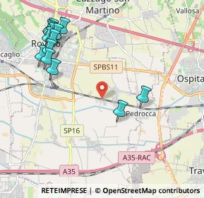 Mappa Via Milano, 25038 Rovato BS, Italia (2.52071)