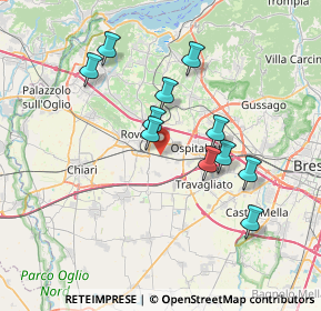 Mappa Via Milano, 25038 Rovato BS, Italia (6.48636)