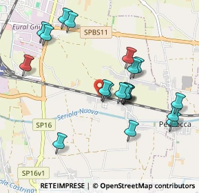 Mappa Via Milano, 25038 Rovato BS, Italia (0.956)