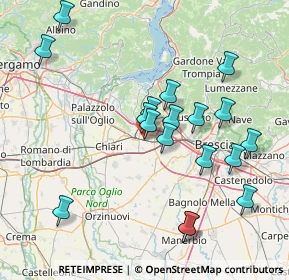 Mappa Via Milano, 25038 Rovato BS, Italia (15.63944)