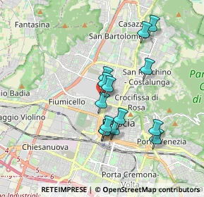 Mappa Via Gorizia, 25126 Brescia BS, Italia (1.53)