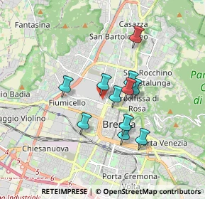 Mappa Via Gorizia, 25126 Brescia BS, Italia (1.33545)