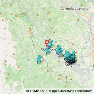 Mappa Via degli Alpini, 36072 Chiampo VI, Italia (4.2675)