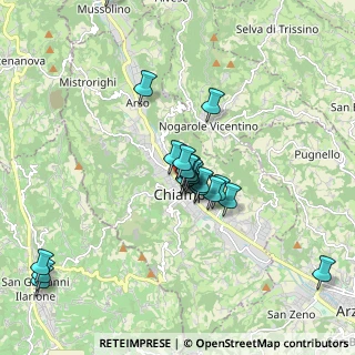 Mappa Via degli Alpini, 36072 Chiampo VI, Italia (1.654)