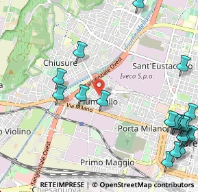 Mappa Via Giovanni Berchet, 25126 Brescia BS, Italia (1.501)