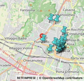 Mappa Via Giovanni Berchet, 25126 Brescia BS, Italia (1.7245)