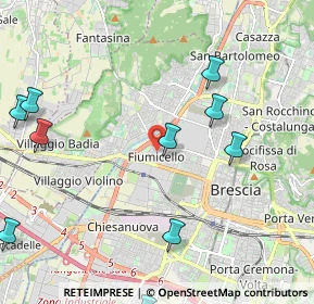 Mappa Via Giovanni Berchet, 25126 Brescia BS, Italia (2.81091)