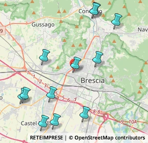 Mappa Via Giovanni Berchet, 25126 Brescia BS, Italia (4.98417)