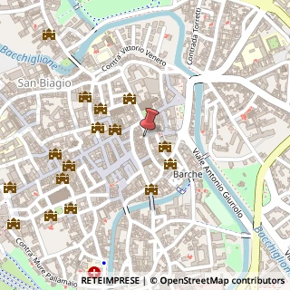 Mappa Contrà Oratorio dei Servi, 2, 36100 Vicenza, Vicenza (Veneto)
