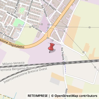 Mappa Via Seriola, 122, 25035 Ospitaletto, Brescia (Lombardia)