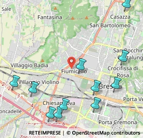 Mappa Via Angela Contini, 25126 Brescia BS, Italia (2.66636)