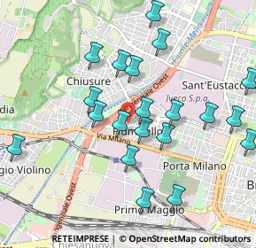 Mappa Via Angela Contini, 25126 Brescia BS, Italia (1)