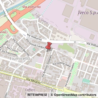 Mappa Via Carolina Bevilacqua, 58, 25126 Brescia, Brescia (Lombardia)