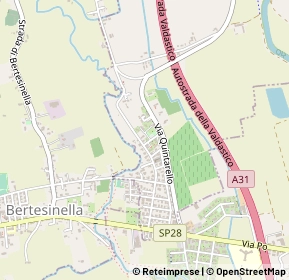 Mappa Via Giuseppe Ungaretti, 36050 Vicenza VI, Italia (0.34615)
