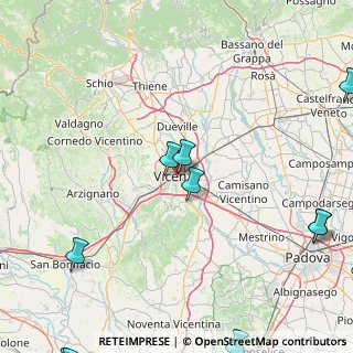 Mappa 36100 Vicenza VI, Italia (33.82333)
