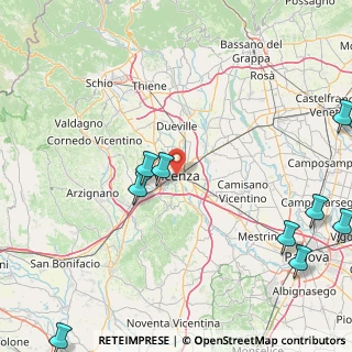 Mappa 36100 Vicenza VI, Italia (27.83583)