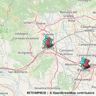 Mappa 36100 Vicenza VI, Italia (16.86545)