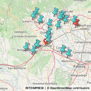 Mappa 36100 Vicenza VI, Italia (15.844)