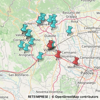 Mappa 36100 Vicenza VI, Italia (14.7175)