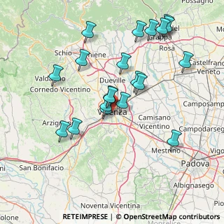 Mappa 36100 Vicenza VI, Italia (15.4185)
