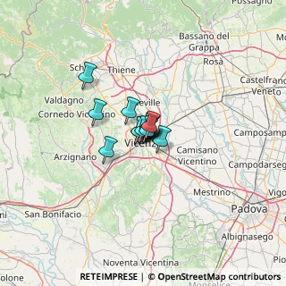 Mappa 36100 Vicenza VI, Italia (4.67385)