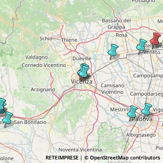 Mappa 36100 Vicenza VI, Italia (25.42571)