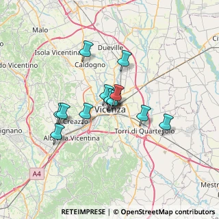 Mappa 36100 Vicenza VI, Italia (4.94231)