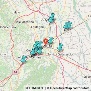 Mappa 36100 Vicenza VI, Italia (6.746)