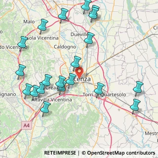 Mappa 36100 Vicenza VI, Italia (9.979)