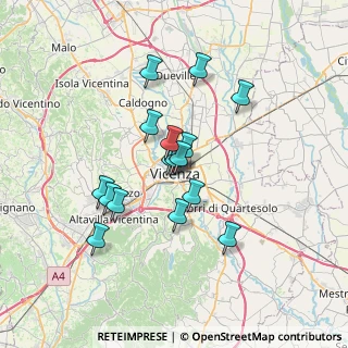 Mappa 36100 Vicenza VI, Italia (5.55688)