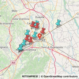 Mappa 36100 Vicenza VI, Italia (6.22)