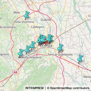 Mappa 36100 Vicenza VI, Italia (5.39462)