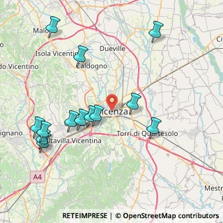 Mappa 36100 Vicenza VI, Italia (9.01231)