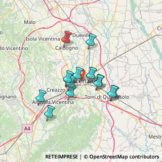Mappa 36100 Vicenza VI, Italia (5.30467)