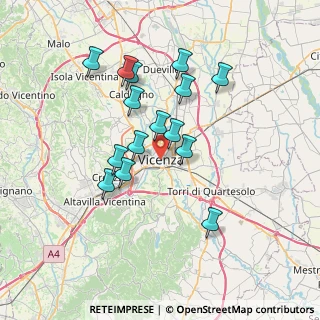 Mappa 36100 Vicenza VI, Italia (6.32133)