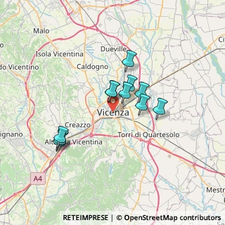 Mappa 36100 Vicenza VI, Italia (5.46364)